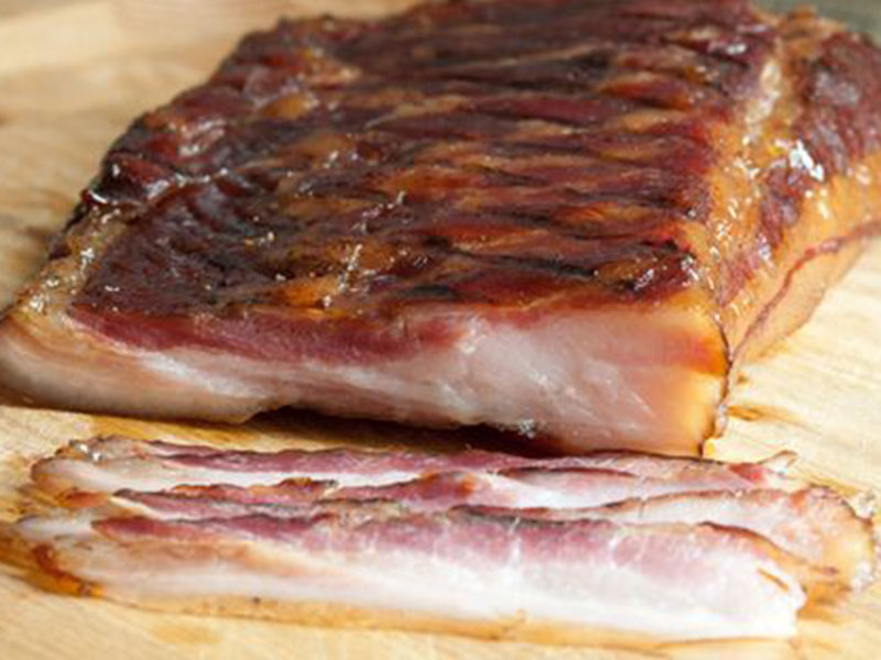 smoked bacon