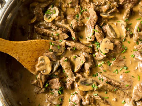 Beef Stroganoff Recipe Image