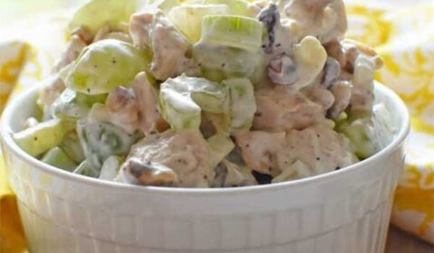 Chicken Walnut Grape Salad Recipe