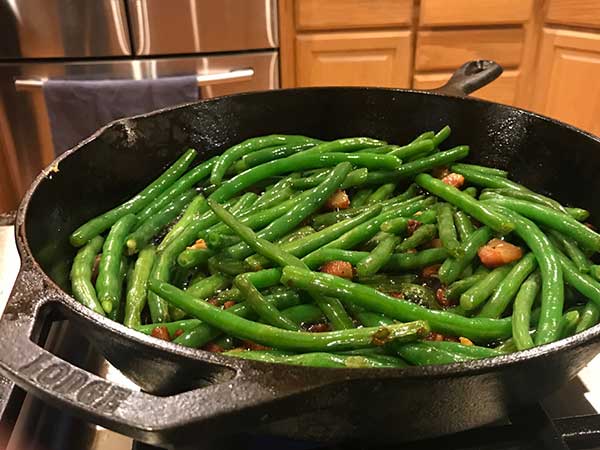 Green Beans and bacon recipe