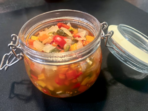 Sweet and Spicy Pepper Relish by Cafe Rouge